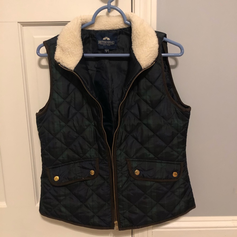 Plaid Vest